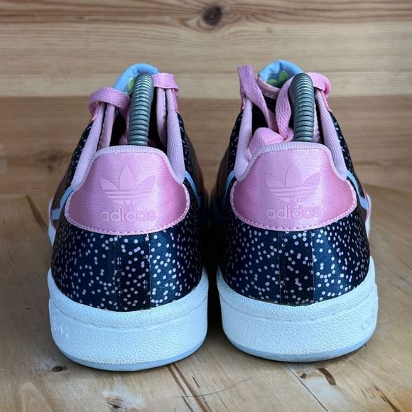 Adidas Continental 80 ‘True Pink Glow Blue’ Athletic Sneaker Shoes Womens Size 7 - Picture 5 of 8
